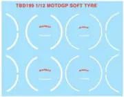 1/12 Decals for MOTOGP SOFT TYRE MOTO GP TIRE DECAL TBD199