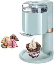 Ice Cream Maker Machine for Home, 1000ML Soft Serve Ice Cream Machine, DIY Homemade Gelato Sorbet Electric Soft Serve Maker for Home Bar Cafe
