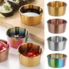 Mustard/Salad/Tomato Sauce Dipping Bowl Stainless Steel Sauce Dish