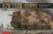 Meng 1/35 German A7V Tank(Krupp) Plastic Model Kit with "MEPHISTO" Decals
