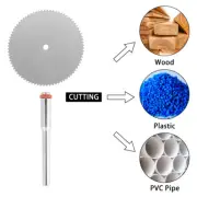 11pcs Circular Saw Blade Disc Mini Drill Wood Cutting For Dremel Rotary Tool❆