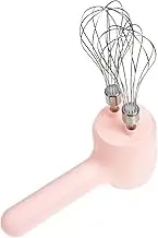 Hoement 1 Set Convenient Handheld Electric Egg Beater Mixer Portable Baking Tool for Easy Mixing Lightweight Design for Dough and Cream Whipping