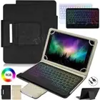 For Samsung Galaxy Tab A8 A9 Plus S8 S9 FE Backlit Wireless Keyboard Case Mouse