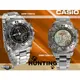 CASIO 時計屋 卡西歐手錶 AMW-704D AMW-705D 男錶 雙顯錶 不鏽鋼錶帶 白 黑 強力防刮礦物