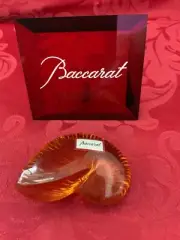 NEW FLAWLESS Exquisite BACCARAT France Crystal NAUTILUS SEA SHELL SNAIL Figurine