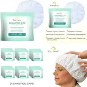 No Rinse Shampoo Cap by Nurture (24 Pack) | Free Shower 24 Pack