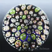 Mike Hunter 2024 "The Crowd" close packed dafties character faces paperweight