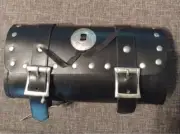 Hard Leather Tool Bag with Studs and Concho