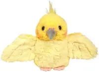 在飛比找Yahoo!奇摩拍賣優惠-16997c  日本進口 限量品 柔軟 超可愛 雞尾鸚鵡 黃