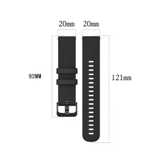 BC【小格紋錶帶】Garmin Approach S40 錶帶寬度 20mm 智慧 手錶 運動 透氣 腕帶