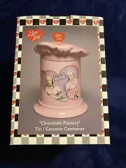 I Love Lucy Chocolate Factory Episode Cookie Jar Tin Canister