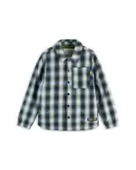 Scotch & Soda Boys' Padded Plaid Shirt - Big Kid