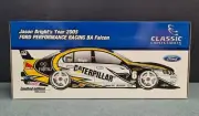 1:18 Classic Carlectables 2005 Jason BRIGHT CATERPILLAR RACING BA Falcon RARE