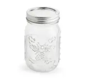New Pint Honeybee Ball Mason Jar Collectors Edition Honey Bee Design