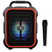 E-Lektron EL-16P Portable Bluetooth Speaker w/ LED Lighting Microphone PA System