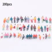 200Piece Figures 1:87 Standing Two-Seated Figures Model Building-Convolute Sets