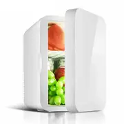 2 in 1 8L Mini Fridge Portable Freezer Drinks Beer Cooler Warmer Bar Freezer Ice Cosmetics Home Refrigerator