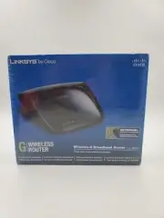 Linksys By Cisco Wireless G Broadband Router Model WRT54G2 Wi-Fi-New Sealed NOS
