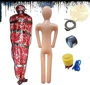 Halloween Mannequin Full Body - Halloween Inflatable Corpse Prop | Scary Halloween Inflatable Body Model, Halloween Blow-up Body Props for Haunted House Decoration