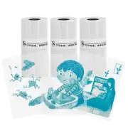 Transparent Adhesive Thermal Sticker Paper for Mini Pocket Printers