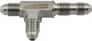 Aeroflow Stainless -3AN Bulkhead On Therun Tee Stainless Steel - AF389-03