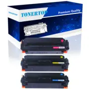 3PK Color CF410X Toner Cartridge fit for HP LaserJet Pro M452 M452dn MFP M477fnw