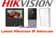 Latest! Hikvision IP video intercom kit DS-KIS606-P Door Camera App Doorbell