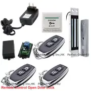 Door Access Control +Door Electromagnetic Lock +3 Wireless Remote Controls
