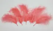 30 Pcs MARABOU PLUMAGE Feathers 2-5" COROL ; Crafts/Hats/Halloween