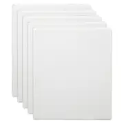 5x Marbig PP Clearview 3 D-Ring 38mm A4 Insert Binder File Paper Organiser White