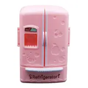 Mini Refrigerator Lightweight Portable Mini Double Door Fridge Creative