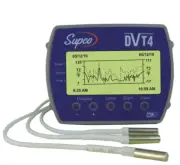 Supco DVT4 Dataview 4-Channel Temperature Data Logger w/ Display