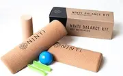Balance Board - Premium Cork Balancing Board & Foot Strengthener for Enhanced Foot Function | Unique Design for Balance Stability & Foot Strength | Improve Mobility & Prevent Falls