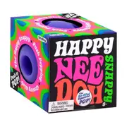 Schylling NeeDoh Happy Snappy Stress Ball (Designs may vary)