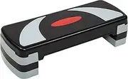 Fitvids Step Aerobic Platform, Exercise Step with levels Adjustable Height, Stackable Risers, Fitness Training Workout Stepper for Home Gym, Cardio Strength, Multiple Size & Color