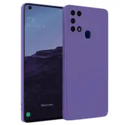 MCC For Samsung Galaxy A21s Soft Liquid Silicone Shockproof Case Cover A217 [Dark Purple]
