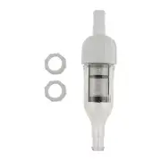 In-Line Filter Assembly 48-080 w/ 2 Nuts D15 For Polaris 280 380 Pool Cleaner