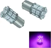 PA 2 x Automotive éclairage arrière 1156 1003 1141 20 SMD 5050 LED de voiture de stationnement lampe Bulbs-purple (Ba15S)