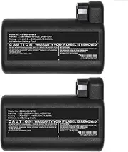 2000mAh/3400mAh Vacuum Cleaner Battery. Compatible for Electrolux ERV7210TG ERV7200DB ERV5100IW ERV5210TG Robot Vacuum Battery (Color : 2pcs 3400mAh Battery)
