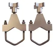 ARB HI-LIFT ADJUSTABLE TUBE MOUNT Structural Aluminum - 25-50mm Or 50-75mm