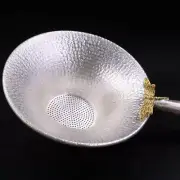 999 Fine Silver Tea Strainer Fair Cup Dragonfly Tea Dispenser Filter Tea Set