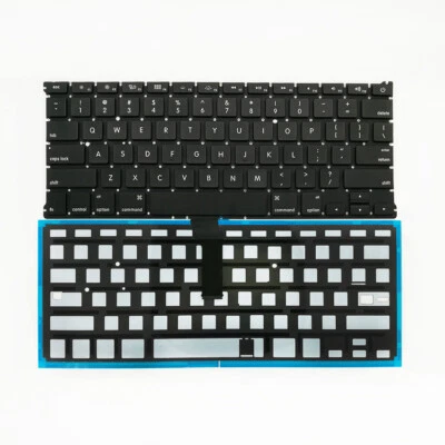 New US Replacement Keyboard + Backlight For Macbook Air 13 A1369 A1466 2011-2017