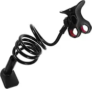 DOITOOL Gooseneck Phone Holder for Bed Adjustable Lazy Clamp Stand Flexible Mobile Phone Tablet Mount for Filming Compatible with Various Devices for Home Use