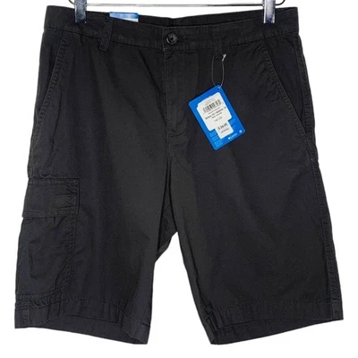 Columbia 30 NEW Mens Red Bluff Cargo Shorts Gray Sun Protection