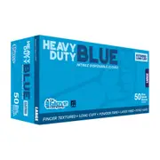 TGC Blue Nitrile Disposable Gloves - Box of 50