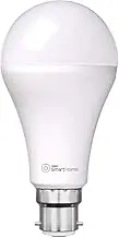 Laser 10W B22 Smart Bulb, 1000 Lumens, Adjustable White LED Light for Home Décor, Mood Night Light - Wi-Fi App & Voice Control, Compatible with Alexa, Amazon Echo, Google Assistant, No Hub Required