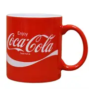 Famous Brands Coca Cola Enjoy Logo 20oz Ceramic Mug Red