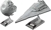 Bandai Star Wars Death Star II 1/2,700,000 & Star Destroyer 1/14,500, Star Wars Plastic Model