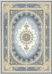Mash 723502 Traditional Persian Area Rug Grey