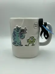 NEW Rae Dunn THE SCREAM TEAM Mug Monsters Inc Disney Pixar SULLY MIKE WAZOWSKI